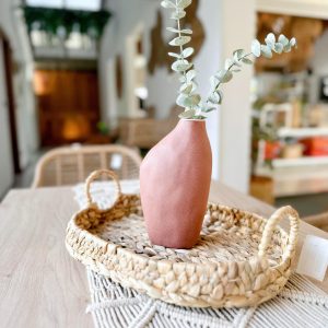 Florero Cerámica Ladrillo