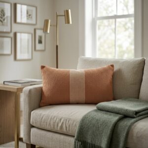 Almohadón Algodón Ladrillo rectangular