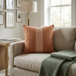 Almohadón Algodón Ladrillo cuadrado