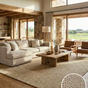 Alfombra Sarja Rejilla - 200 cm x 250 cm