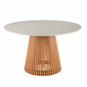 MESA MIAMI TAPA VIDRIO 120 CM