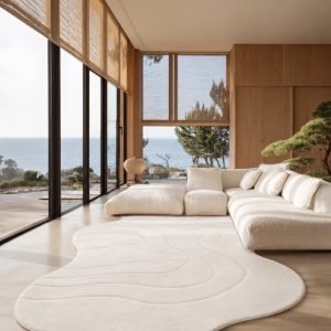 ALFOMBRA  Nordica Premiun  1.95m x 2.95m  MARFIL NATURAL
