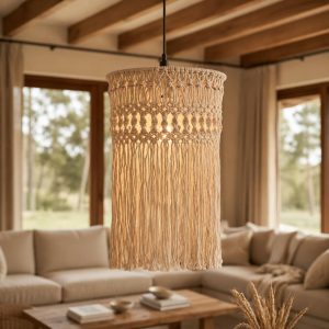 Pantalla Macramé India Trenzada